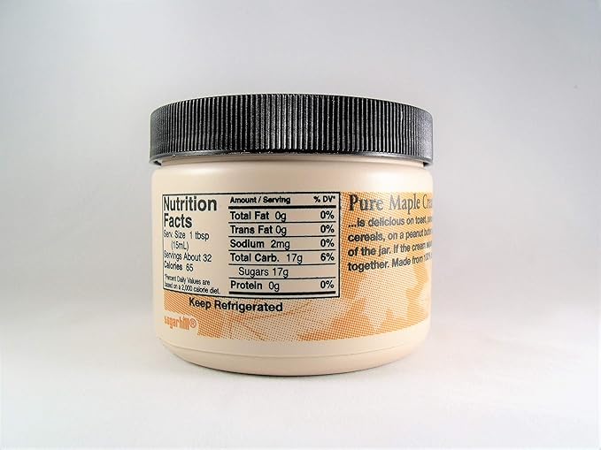 Pure Maple Cream 1 Lb. - Maple Butter - Made only with Pure Maple Syrup
