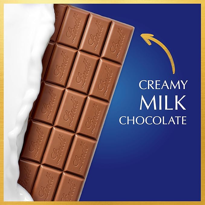 Lindt CLASSIC RECIPE Crispy Milk Chocolate Candy Bar Milk Chocolate 12 Pack 4.4 oz.