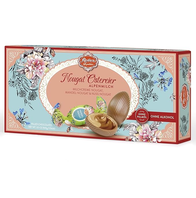 Reber Nougat Milk Chocolate Easter Eggs