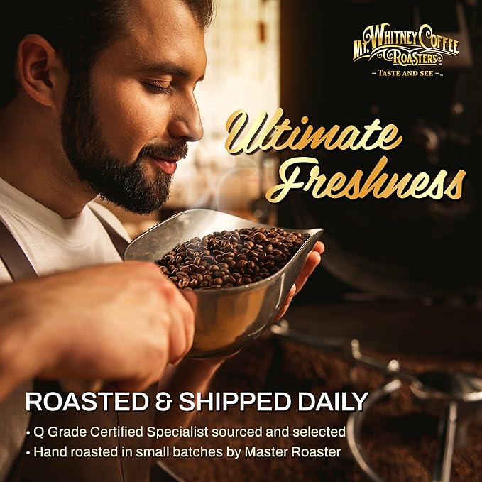 Mt. Whitney Guatemala Adiesto Cooperative Organic Low Acid - Whole Bean Coffee (Whole 5 lb)