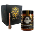 Ellora Farms Greek Honey Single Estate PDO Pine &amp Thyme Honey Unfiltered Gift Pack with Dipper Beekeepers Reserve Raw &amp Unfiltered Gluten Free - 450g (16oz)