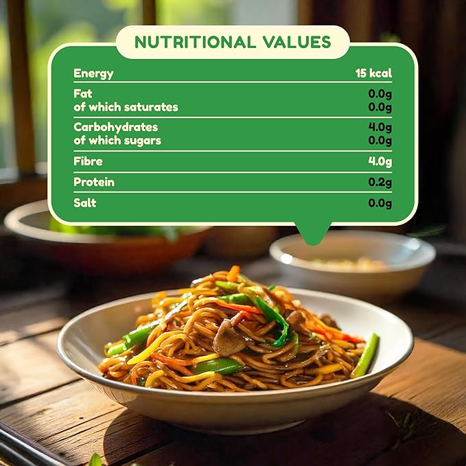 Better Than Noodles - USDA Organic Certified Shirataki Noodles Low Carb Keto-Friendly Gluten-Free No Odor Instant Ready Konjac Pasta &amp Rice Alternative – 14oz (Pack of 6)