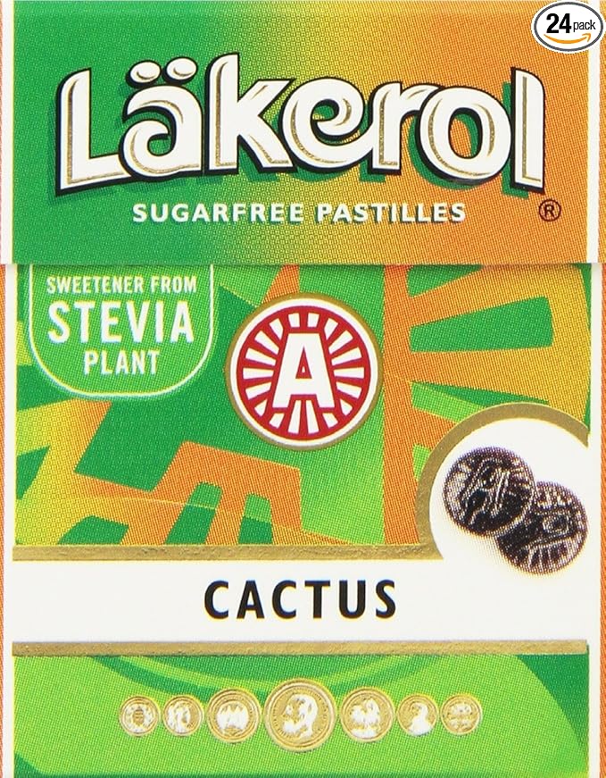 Cactus Lakerol Pastilles 24-Pack