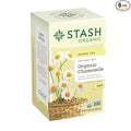 Stash Tea Organic Chamomile Tea Caffeine-Free Non-GMO Project Verified Serve Hot or Iced 96 Tea Bags 16 count (6 pack)