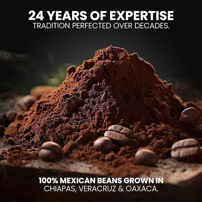 gila café Ground Coffee Medium Roast Mexico 32oz (1-Pack) - 100% Mexican Arabica Bean Coffee Grounds - Made with Coffeeberry - Chocolate Almonds Berries Notes