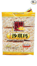 Jing Jih Jen Sachima Soft Flour Cake Sesame Flavor 18 Pieces 608g