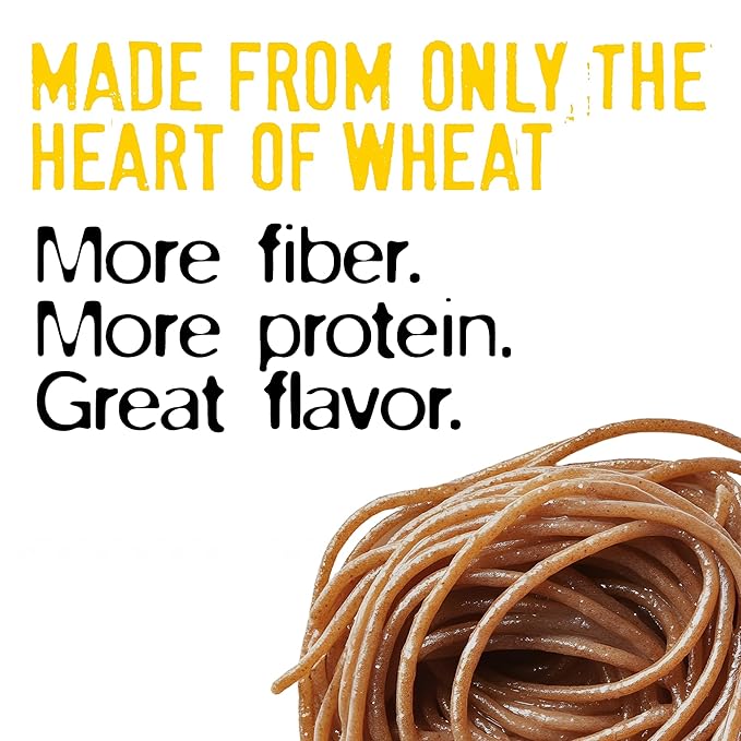 Garofalo - High Protein Spaghetti Pasta | Premium Durum Wheat Semolina with 19g Protein &amp 12g Fiber | Italian Made Bronze-Drawn PGI Certified (16 oz 6-Pack)