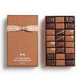 LA MAISON DU CHOCOLAT Pralines Gift Box Gourmet Milk and Dark French Chocolate Gift Box (24 Pieces)