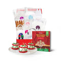 Mini Christmas Drum Cakes STEM Baking Kit for Kids Holiday Educational Cooking Activity Set with Ingredients Tools &amp Step-by-Step Guide Fun Hands-On Learning Christmas Treats &amp Creative STEM