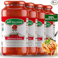 La San Marzano Marinara Sauce 24 oz Pasta Sauce Made in Italy All Purpose Tomato Premium Quality All Natural Mediterranean Diet Non GMO Vegan Gluten Free