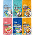Java Factory Ground Coffee - Flavored Coffee Variety Pack 100% Arabica Beans Smooth Flavor Premium Coffee Bag Rich Taste 10 Ounce (Pack of 6)