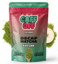 Caff Off Decaf Apple Matcha Green Tea Powder From Japan – 1.06 oz / 30 g – Ceremonial Grade &amp Sugar-Free – No Fillers or Milk Powders – Naturally Decaffeinated Without Chemicals – Tested for Heavy