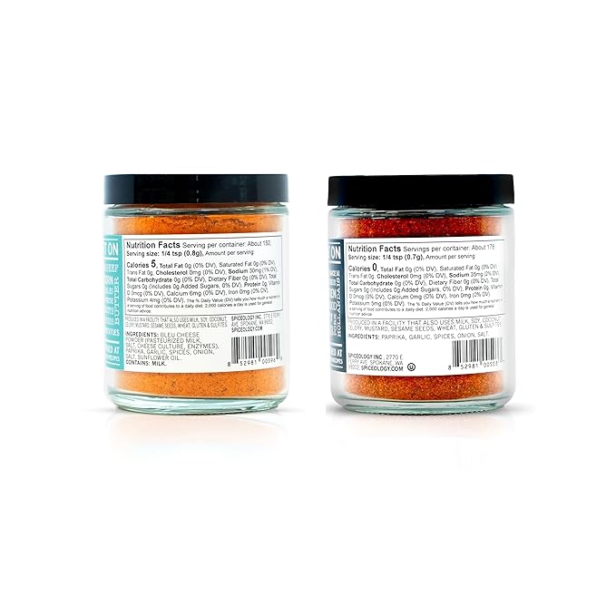 Spiceology - Cajun Seasoning Bundle – Black Magic &amp Black &amp Bleu Rubs – Premium Blackening Seasonings for Chicken Fish Steak and More – Gourmet Spice Set for Bold Flavorful Cooking