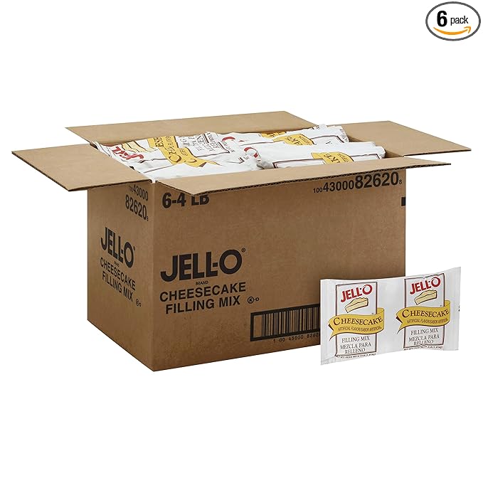 Mix Jello Cheesecake 6 Case 4 Pound