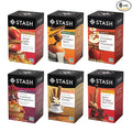 Stash Tea Fall for Autumn 6 Flavor Tea Sampler 6 Boxes With 20 Tea Bags Each (120 Tea Bags Total)