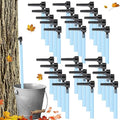 Maple Syrup Tapping Kit Upgrade Maple Taps Set Include (30) Maple Syrup Taps 66 -Ft Food Grade Tubing 1 Drill Bit Maple Tree Tapping Kit for Experts or Beginners (30 SET)
