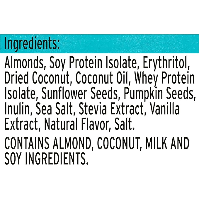 :ratio Keto Friendly Coconut Almond Granola 8 oz (Pack of 5)