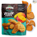 Brothers All Natural Freeze Dried Fruit Crisps Mango 1 Oz (Pack of 8) Made with 100% Fruit Gluten Free Soy Free Vegan Healthy Snack Resealable Pouch