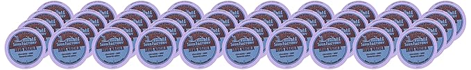 Java Factory Coffee Pods Dark Chocolate and Mint Flavored Coffee for Keurig K-Cup Brewers Java Nagila 40 Count