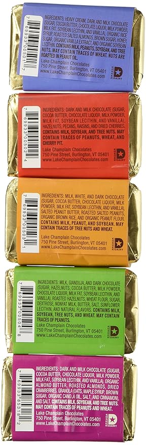 Five Star Chocolate Bars - Assorted 5 pack