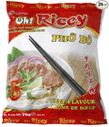 Oh! Ricey Instant Rice Noodle Pho Bo Soup (Beef Flavor) - 2.5oz (Case of 24)
