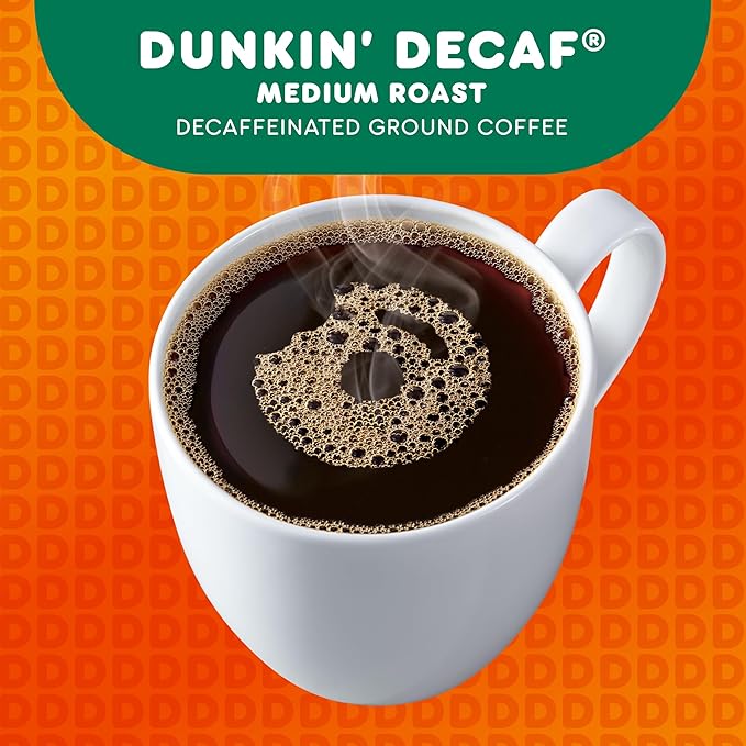 Dunkin' Decaf Medium Roast Coffee 60 Keurig K-Cup Pods