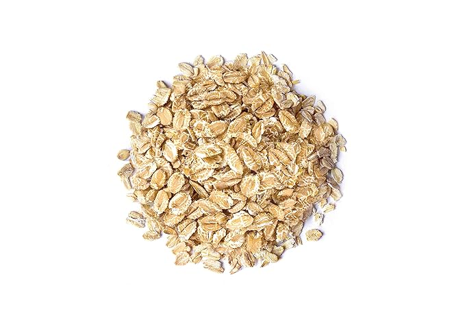 Food to Live Organic Spelt Flakes 7 Pounds - Rolled Spelt Made from Whole Grain Non-GMO Berries Uncooked Raw Whole Foods Vegan Kosher Bulk Great for Breakfast Cereal and Granola.