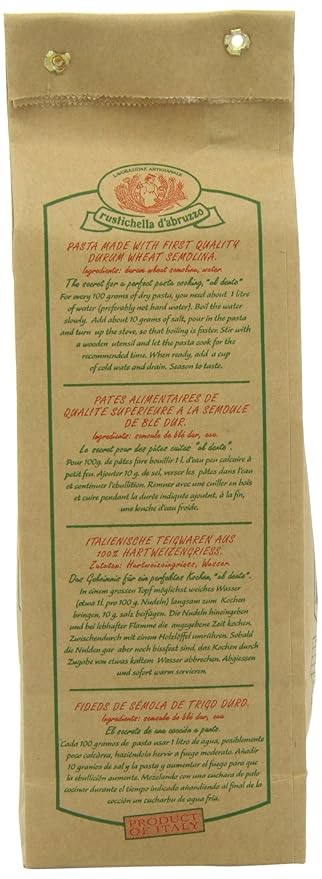 Rustichella Trofie Pasta (Pack of 4)