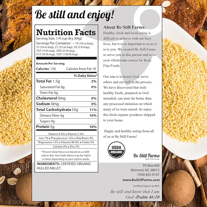 Be Still Farms Quick Rolled Oats