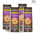 DeLallo Gluten Free Flour Pizza Kit 17 oz Bag (4 Pack) All Purpose Pizza Dough Mix for Baking Crust Bread and Calzones Vegan Dairy Free