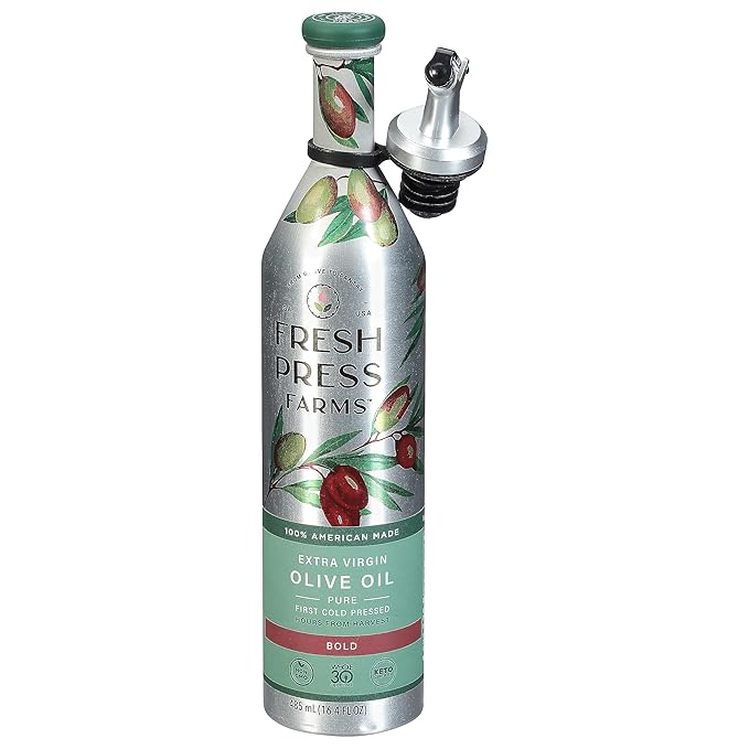 Fresh Press Farms Extra Virgin Olive Oil Bold 16.4 FL OZ