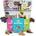 Sunny Fruit Organic Turkish Dried Figs &amp Prunes – 5 lb Bulk + RAW Fruit &amp Nut Balls Variety (3x9) Gut Healthy Bundle High Fiber Natural Snacks – No Sugar Added Vegan Non-GMO Kosher Halal