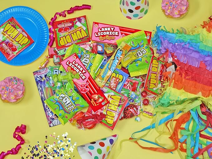 Birthday Party Candy Mix - 4 Pounds - Bulk Pinata Stuffers - Easter Large Candy Bag For Party Treat Favors