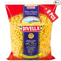Divella Elbow Macaroni Pasta #11 16 oz. (Chifferini Lisci Pack of 8) - Authentic Italian Pasta Made with Durum Wheat Semolina Perfect 'Al Dente' Texture for Every Dish