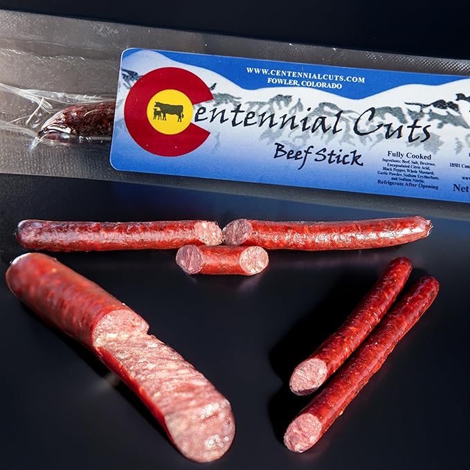 Centennial Cuts Beef Sticks Original Flavor – 1.33 oz Each 25-Count
