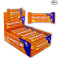 RAWMYGOD Fruit and Nut Bars Good Source of Protein (10g 25% protein content) Gluten Free Vegan No Added Sugar (16 bars Orange &amp Hazelnut)