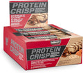BSN Protein Crisp Bar Salted Toffee Pretzel 20 Gram Protein Snack Bars with Whey and Fiber Gluten-Free Crunchy Energy Bars for Workout Fitness On-the-Go 12 Count