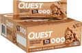 Quest Nutrition Chocolate Chip Cookie Dough Protein Bars High Protein Low Carb Gluten Free Keto Friendly 12 Count