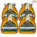 Heather Hills Farm Raw Spanish Orange Blossom Honey 12 Oz (Pack of 4) | Pure Natural Artisan Monofloral Honey from Spain in Glass Jar | Unfiltered &amp Unpasteurized Delicately Sweet Citrus Finish
