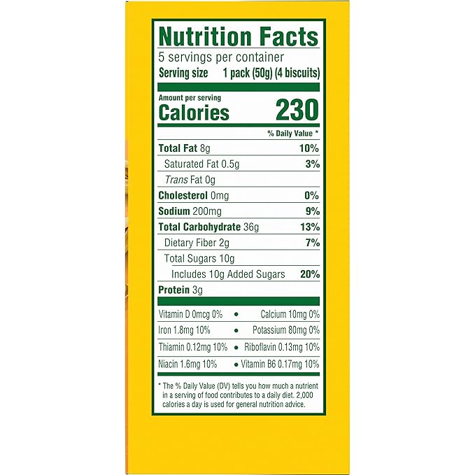 belVita Breakfast Bars Biscuits Golden Oat 30 Total Packs 6 Boxes (4 Biscuits Per Pack)