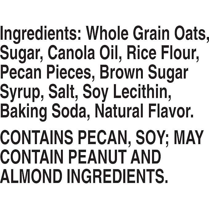 Nature Valley Crunchy Granola Bars Pecan Crunch 1.49 oz 6 ct 12 bars (Pack of 12)