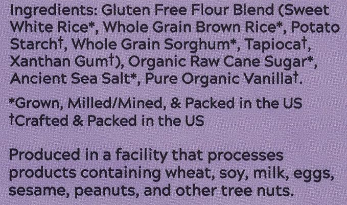 Gluten Free Rolled Hotcakes Crepe Mix by American Table Made with American-Grown Ingredients &amp Pure Vanilla French-Style Non-GMO Low Sugar No Preservatives Makes 72 Crepes (14 oz Pack of 3)
