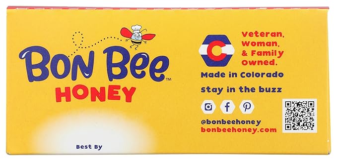Bon Bee Honey Coconut Almond Honey Bar 12 Count 1.4 OZ