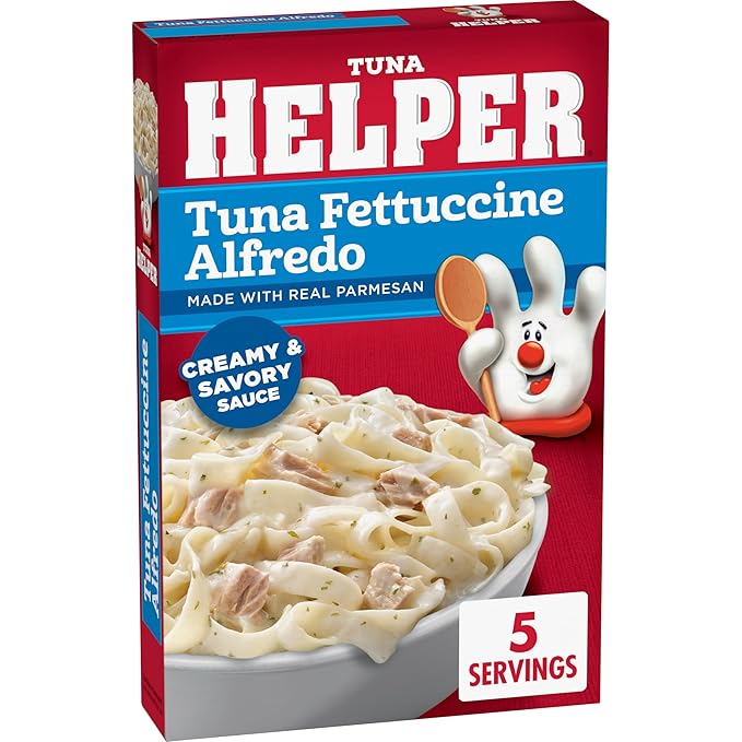 Tuna Helper Fettuccine Alfredo Pasta 6.5 Ounces 12 per Case.