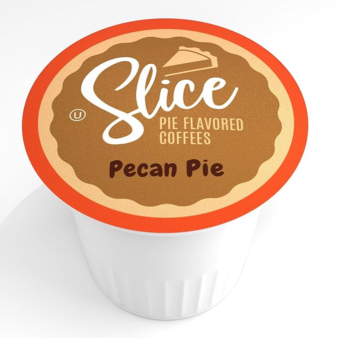 Slice Coffee Flavored Coffee Compatible with K Cup Brewers Including 2.0 Pecan Pie 40 Count