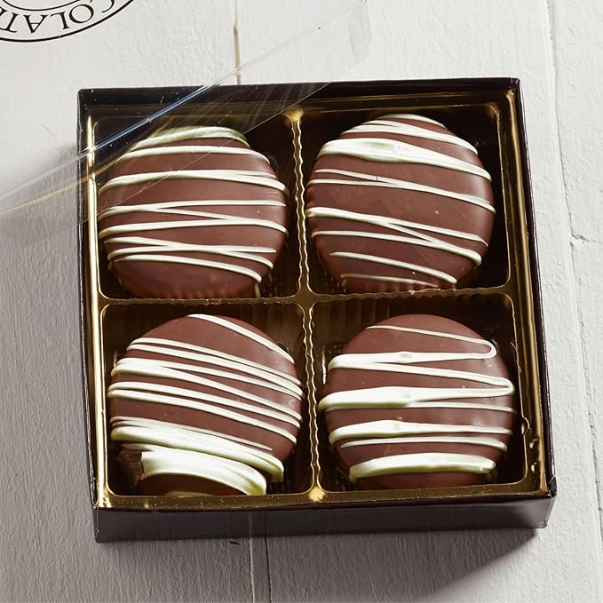 Chocolate Assortment Gift Box - Truffles Assorted Milk Dark White Chocolates Special Occassions (Chocolate Ballotin Gift Tower)