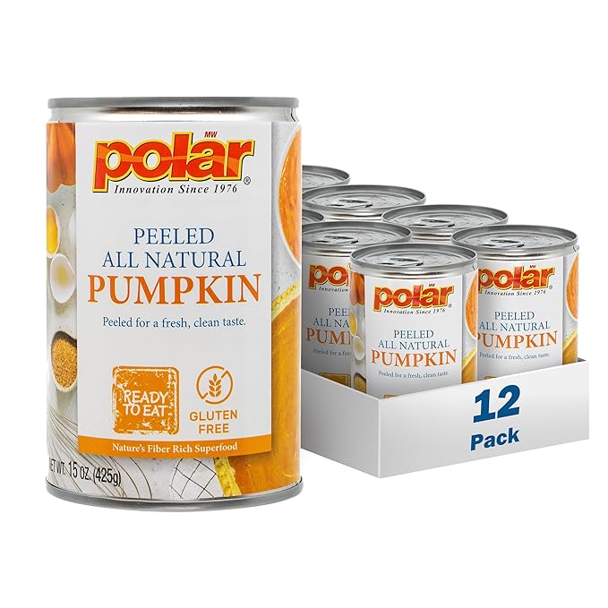 MW Polar All Natural Pumpkin 15 Ounce (Pack of 12)