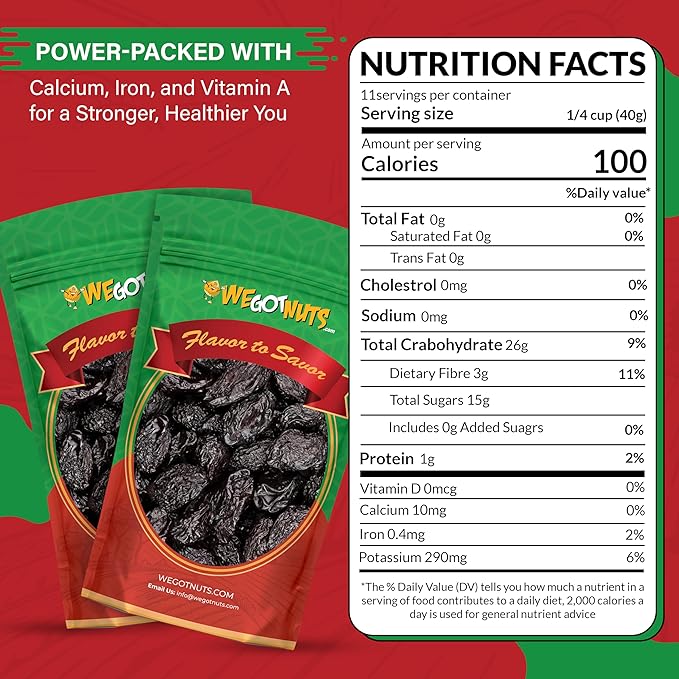 Pitted Dried Prunes Dried Plum (3 Pound) We Got Nuts