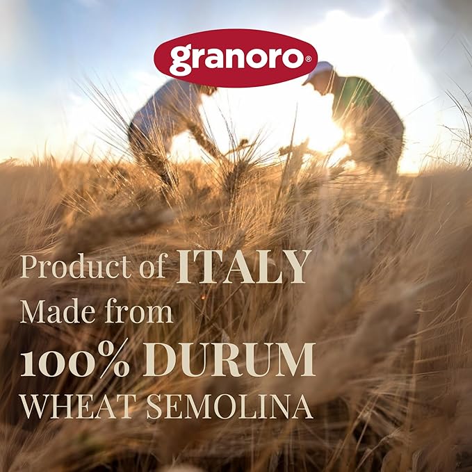 Granoro Dedicato Linguine #3- Authentic Italian Pasta Made from 100% Puglia Durum Wheat Semolina Non-GMO Vegan 1 lb Bags (Pack of 4)