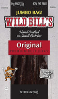 Wild Bill's 6.5oz Hickory Smoked Beef Jerky Pack (re-sealable)